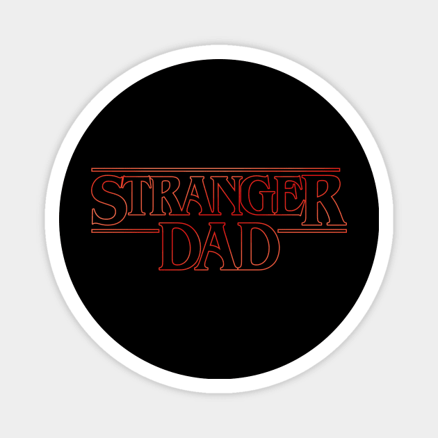 Stranger Dad v2 Magnet by Olipop